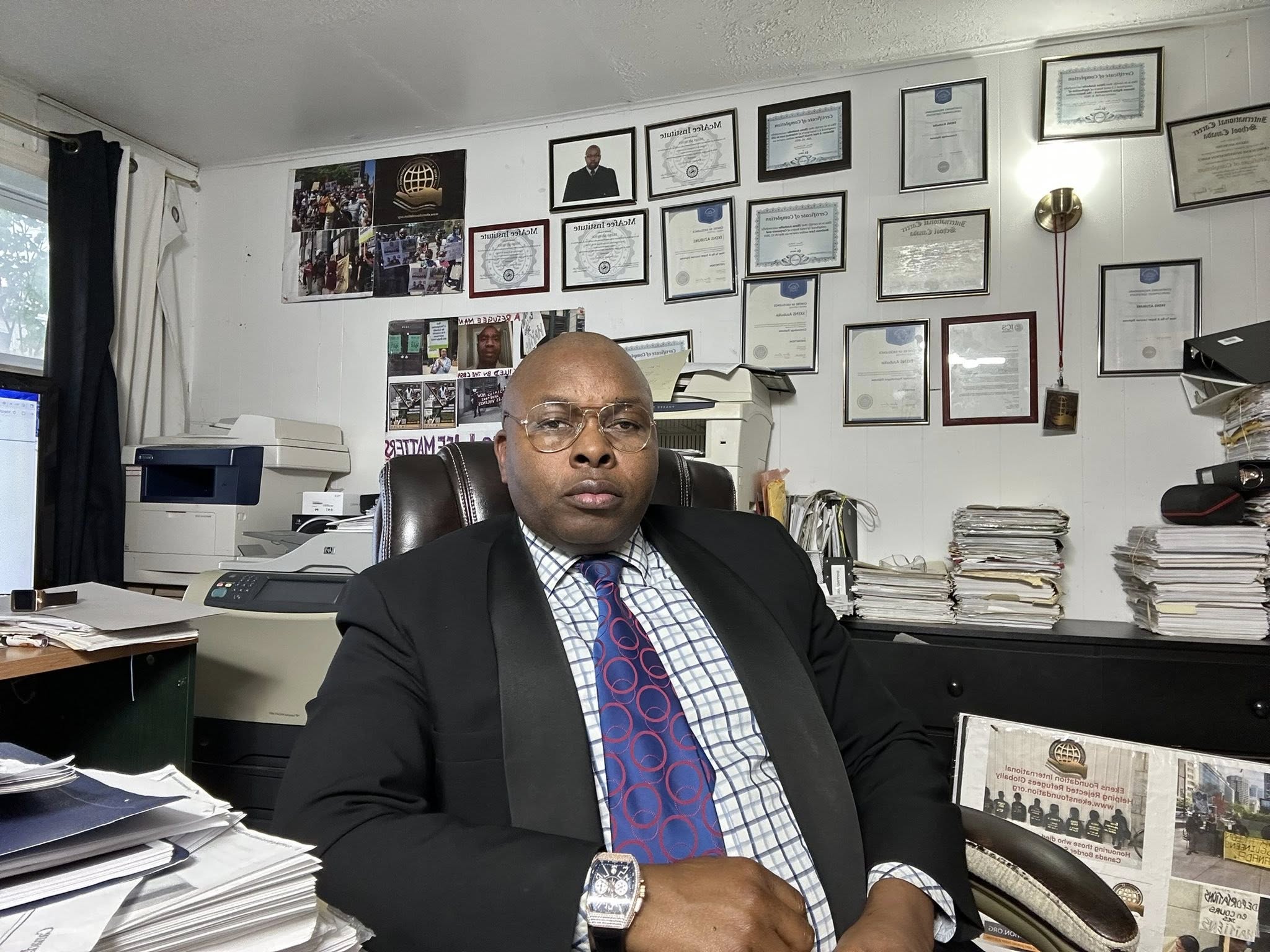 La Presse Canada False Publication Against Ekens Azubuike.